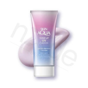 Skin Aqua Sunscreen 80g Moisturizing Oil Control Brightens Skin Color Base Before Makeup Soft and Red