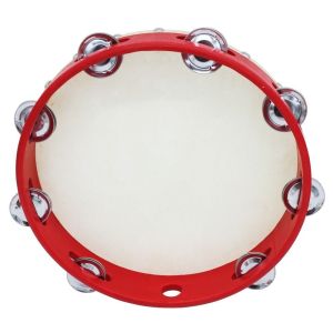 ZG285 4/6/7/8/9/10in Trống Tambourine Đồ chơi nhảy múa Bằng gỗ Nhạc cụ Tambourine Đạo cụ chụp ảnh Tròn Trống gõ Trò chơi trẻ em