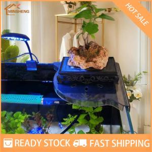 MIH ✨ COD ✨ ชั้นวางตู้ปลาแบบไม่ต้องเจาะรูสำหรับวางตู้ปลาที่วางแนวนอนถาดปลูกพืชสีเขียวไฮโดรโปนิกส์