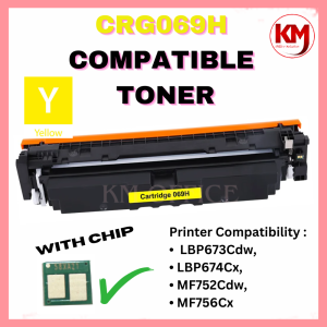 Compatible Laser Toner Cartridge 069 CRG069 069H Canon 069 CRG069H LBP673Cdw LBP674Cx MF752Cdw MF756Cx Printer