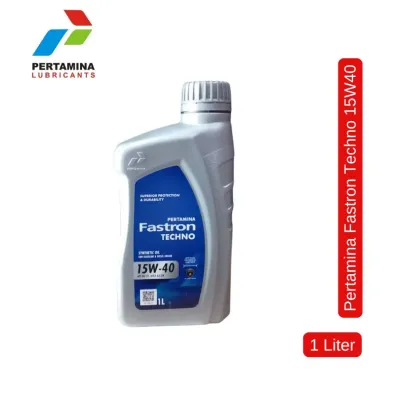 Oli Fastron Techno Sae 15W40 1000 ml Pelumas Pertamina sintetik Premium Mobil Bermesin Modern