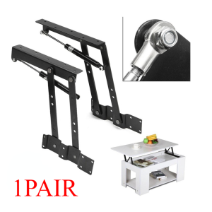 Dining table lifting mechanism (non-spring) coffee table heavy duty left and right dining table hydraulic and pneumatic lifting system (2 pieces)