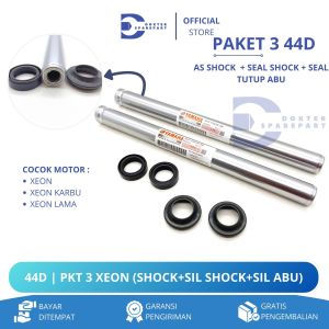 50C PAKET 3 AS SHOCK DEPAN + SEAL SOK + SEAL TUTUP ABU XEON LAMA / XEON KARBU / SOK / SKOK / SIL