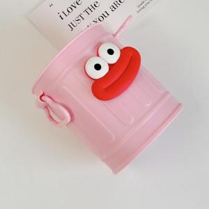 LOYO Funny Sausage Mouth Plastic Pen Holder Large Capacity Student Desktop Storage Pen Box with Cute Ornaments