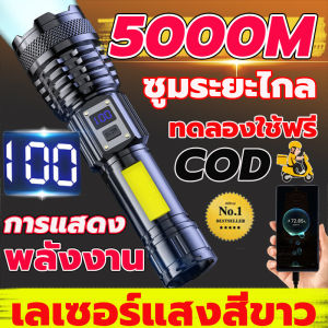 สว่างมาก ใช้งานยาวนาน 100000 ชม. เล็ก สวยกระทัดรัด กันน้ำ โดนน้ำโดนฝนได้ ไฟฉายแรงสูง ไฟฉายซูมได้ ไฟฉายแรงสูง แท้ ไฟฉายledชาร์จได้ ไฟฉายแบบชาร์จ ไฟฉาย ไฟฉาย led ชาร์จได้ ไฟฉายแรงสูงไกล