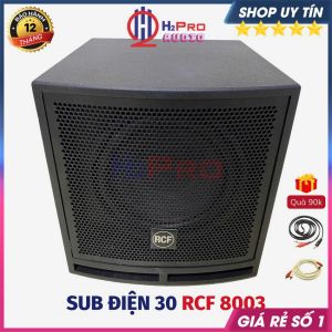 Loa Trầm Điện Bass 30 RCF 8003 350W – Tặng Dây AV Loa Sub 30 Siêu Trầm Karaoke Cao Cấp – H2Pro Audio