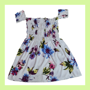 Off Shoulder Dress for Baby 6-12 Months