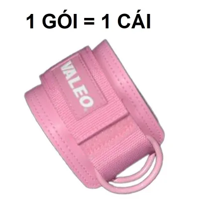 Quấn Cổ Chân Tập Gym Valeo Chất Liệu Da Tập Chân Mông Với Cáp Phụ Kiện Tập Gym Valeo - QCC-Valeo