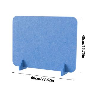 VIVIDI Acoustic Student Desk Divider Felt Thickened Dining Table Isolation Board Exam Baffle for Student Desktops in Classroom