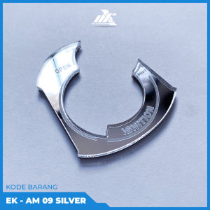 EMBLEM KUNCI AKRILIK / EMBLEM KONTAK YAMAHA VIXION 2013 - 2016 / EK AM 09