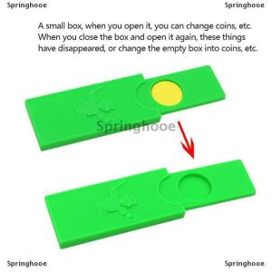 [COD] Springhooe เหรียญหายไปกล่อง Magic props เด็กมายากลของเล่นเด็ก Magic Cool KID ของเล่น