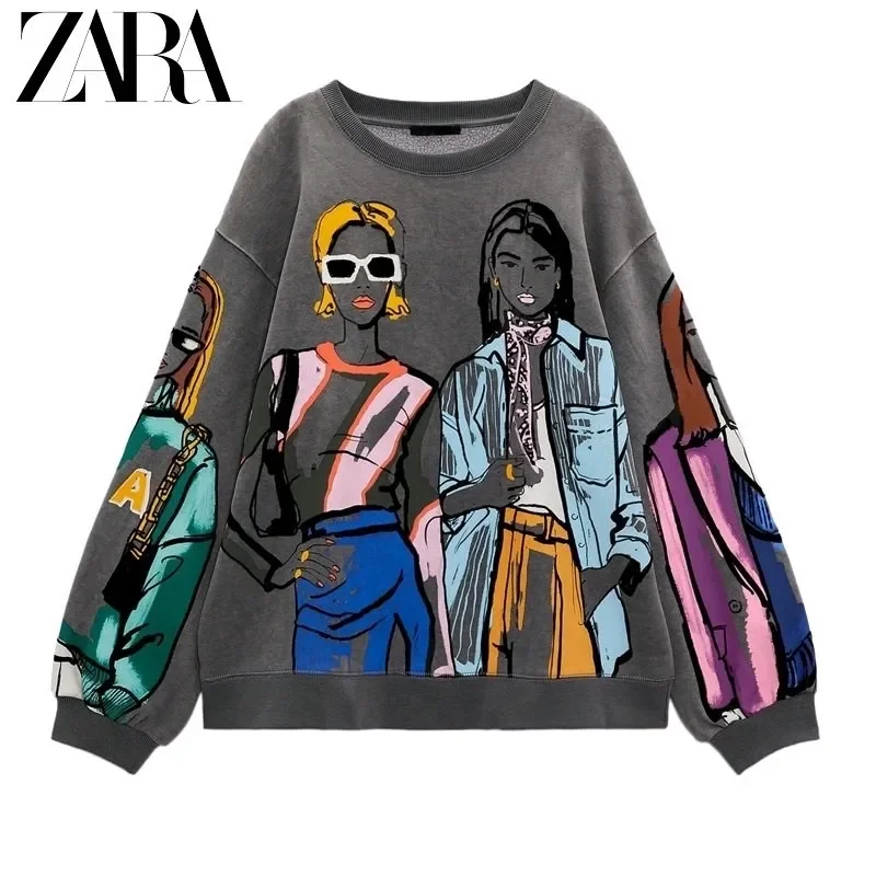 Sweatshirt womens clearance zara