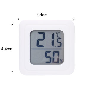 【On Sale】LCD Digital Thermometer Hygrometer Indoor Room Electronic Temperature Humidity Meter Sensor Gauge Weather Station For Home ﻿