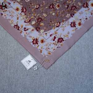 AZARA  MOTIF HIJAB SEGI EMPAT POUCH
