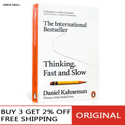 【READY STOCK】【Business book】【หนังสือภาษาอังกฤษ】Thinking Fast and Slow English Books Connerman Sl English version