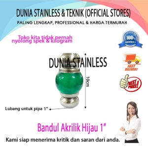 Bandul Akrilik HIjau 1"