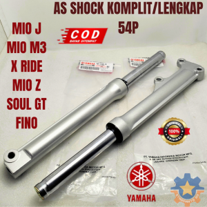 AS SHOCK + TABUNG KOMPLIT 54P YAMAHA MIO J MIO M3 FINO X RIDE SOUL GT ORI ASLI YGP SOK DEPAN SHOK