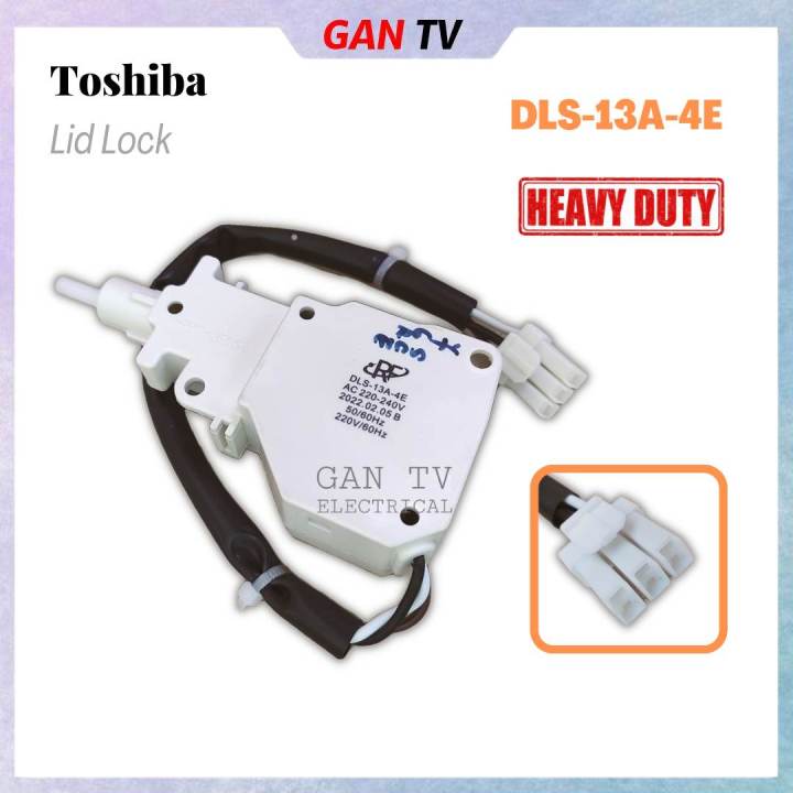 Heavy Duty Toshiba DLS13A4E Washing Machine Lid Lock Door Switch