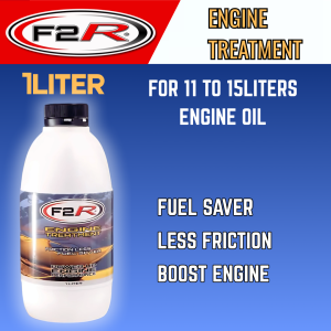 F2R Engine Treatment 1liter – Oil Additive for Smoother Cleaner Engine Performance