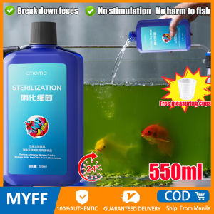 【24-hour delivery】No water change for 10 years Aquarium Water Purification Nitrifying Bacteria Effective 12 Hours Nitrifier Liquid 550ml