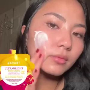 BARUBT Invisible Sunscreen SPF50+ UV Defense Lightweight Waterproof & Sweatproof Strengthens Skin Barrier