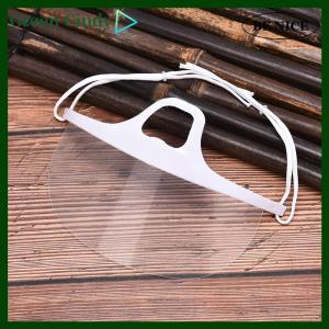 [Green Cindy] Reused Transparent Anti-fog Anti-saliva Mouth Shield Plastic Mouth Cover