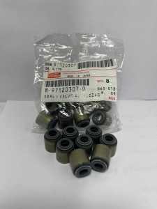 (แท้เบิกห้าง)ซีลหมวกวาล์ว 4JA1-4JB1-4JH1 ISUZU TFR  DRAGON EYE  D-MAX รหัส 8-97120307-0 (ชุด 8 ตัว)