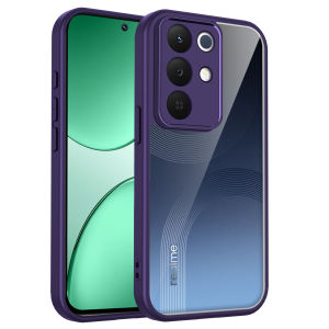 Hybrid PC+TPU Case For Realme 15X 15 X Realme15X 5G Phone Case Fashion Transparent Frosted Skin-friendly Shockproof Back Cover For Realme 15X 5G