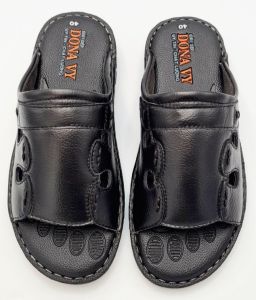 DÉP NAM THỜI TRANG QUAI NGANG DA BÒ THẬT 100%