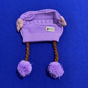 Topi Bayi Kupluk Kepang Bordir Nama