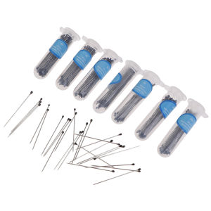 Johor 100Pcs Insect Pins Specimen Needle Stainless Steel for School Lab Entomology