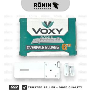 12 pcs overval gudang 6 inch inch putih grendel selot cantolan kunci rj grosir