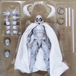 16cm Moon Knight Figure Revoltech AMAZING YAMAGUCHI  Marc Spector Action Figurine Collection Ornament Model Toys Gifts
