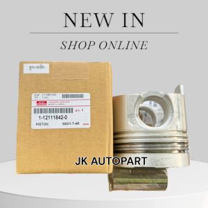 ลูกสูบพร้อมสลัก ISUZU R/K270 DECA270 6SD1-T (4แหวน) 270HP 1-12111842-0 IZUMI JAPAN แท้(1ชุด=6ลูก)/BIRNDFK