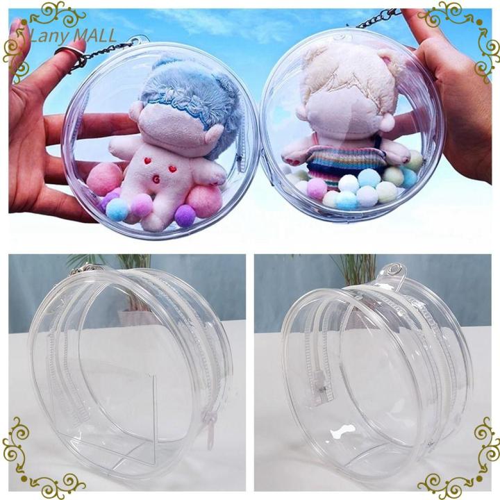 LANY MALL Nhiều màu Túi ngoài trời trong suốt Trong suốt 10cm Hộp đựng ...