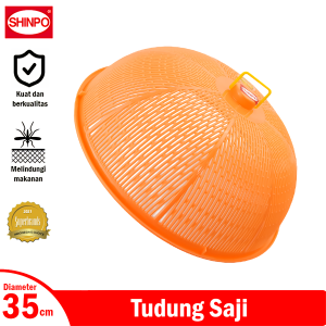 SHINPO Tudung Saji Bulat Diameter 35 CM Tudung Saji Saiko Food Cover Penutup Makanan SPO-SIP-308S