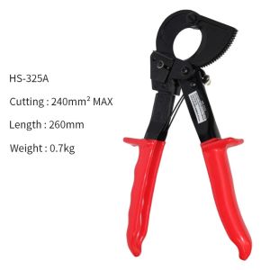 YANGS High-carbon Steel Ratchet Cable Cutter Heavy Duty Labor-saving Cable Cutter Copper Wire Shear Tools Anti Slip Wire Breaker Pliers Large Cable