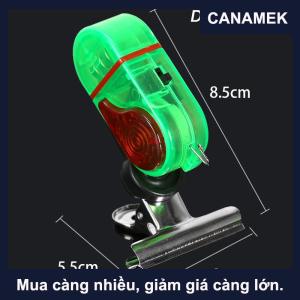 【CANAMEK】 Điện báo động câu cá chuông phụ kiện chỉ số dải nhạy cảm âm thanh cảnh báo Cá Cắn báo động cho cần câu