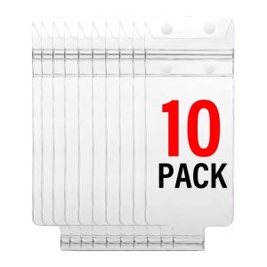 10PCS Transparent Waterproof Phone Case Mobile Phone Protector Pouch Bags for Biking Cycling Cellphone Protective Covers