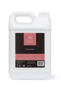 SOAPNUT REPUBLIC Dish Wash 5L - Organic baby bottle cleanser gentle on skin safe for babies remove oil antibacteria plant based essential oils child-friendly family-friendly soapnut berries