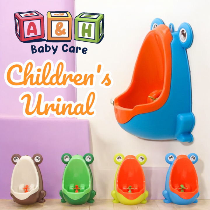 Frosch Urinal Für Jungs - Lustiges Baby Pissoir Mit Windrad-Ziel Für Spielerisches Töpfchentraining