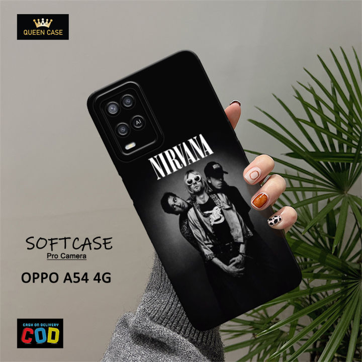 Casing Hp Oppo A54 4G Terbaru Fashion Band Case Oppo A54 4G