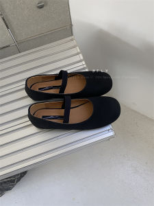 Giày bệt Feng Liya cho nữ giá khuyến mãi 2024 Giày đơn bán chạy với nơ giày bà già đế mềm đa năng giày Mary Jane thần tiên