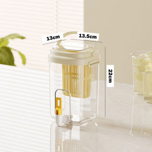 [TTO] Cold Kettle with Faucet Beverage Dispenser with Spigot Water Dispenser Air Minuman
