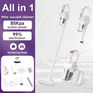 8in1 Handheld Cordless Vacuum Cordless Vacuum Cleaner  Cleaner 85000Pa UV Dust Mite Removal Household Portable