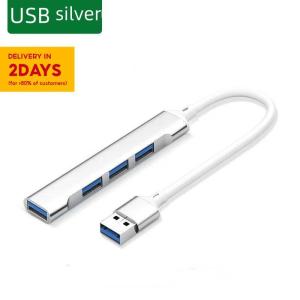 (HD1)USB HUB USB3.0 OTG Type C Multi Splitter 4 in 1 Adapter for Xiaomi Lenovo PC Laptop