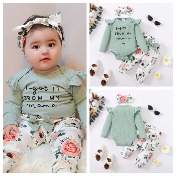 0-18 Months Tempat Newborn Baby Girl Clothing Little Girl