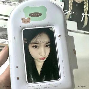 [COD] yixiayun Cute 3-inch Single Card Bag Star Chasing Card Book Love Bean Small Card Insert Style Polaroid Photo Album Storage Book