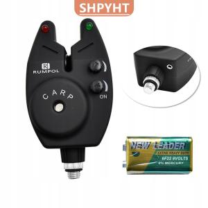 [COD] SHPYHT SPORTS Portable Fishing Bite Alarm for Reminder Fishing Equipment LED Light Indicator