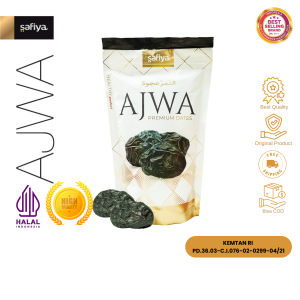 Safiya Kurma Ajwa 150 Gram Kurma Nabi Asli Original